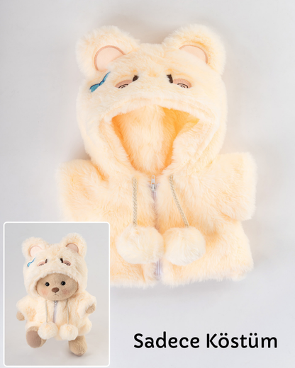 PoffyPup™ Krem Tavşan Poffy