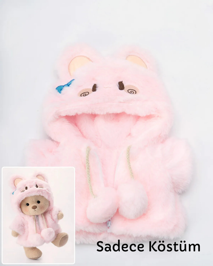 PoffyPup™ Pembe Tavşan Poffy