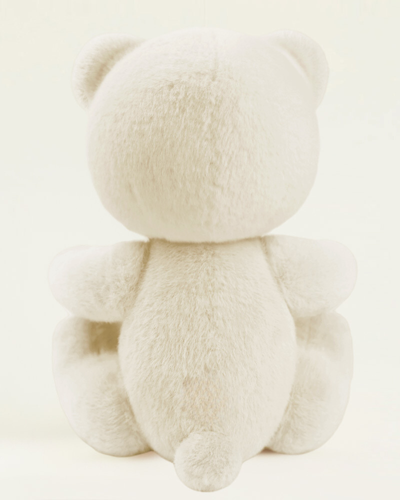 PoffyPup™ Beyaz Sade Poffy