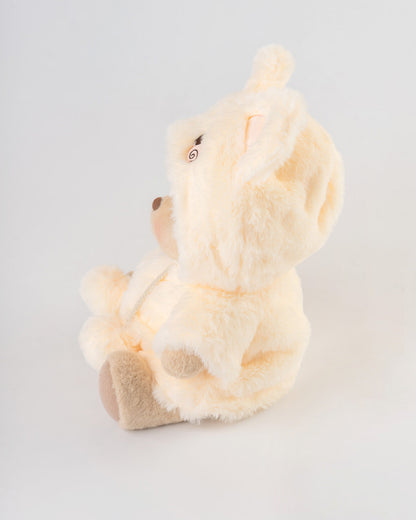 PoffyPup™ Krem Tavşan Poffy