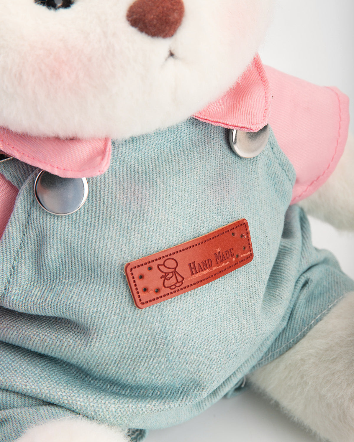 PoffyPup™ Pembe Bereli Poffy